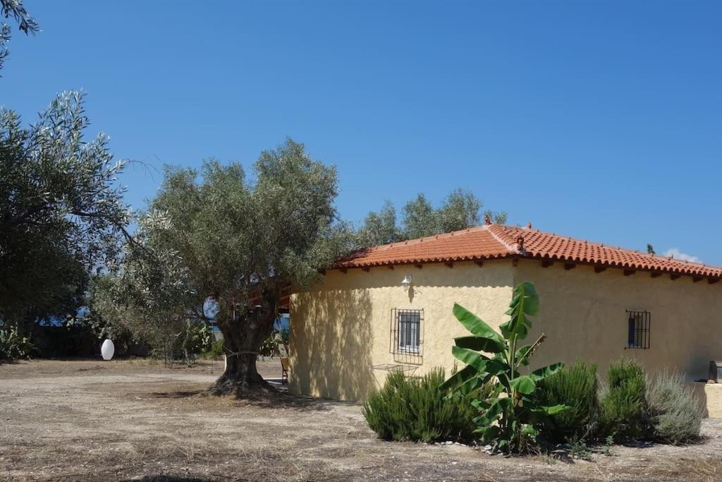 House By The Sea At Skaloma, Loutraki Villa Vouliagmeni Gölü Dış mekan fotoğraf
